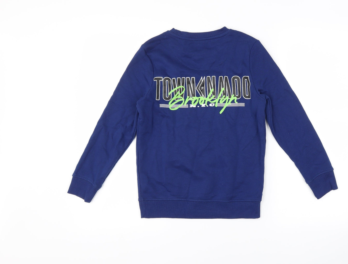 F&F Boys Blue   Pullover Sweatshirt Size 8-9 Years  - Graphic
