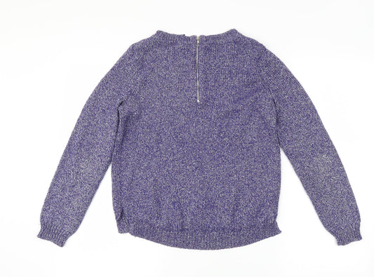 H&M Womens Blue   Pullover Jumper Size 10