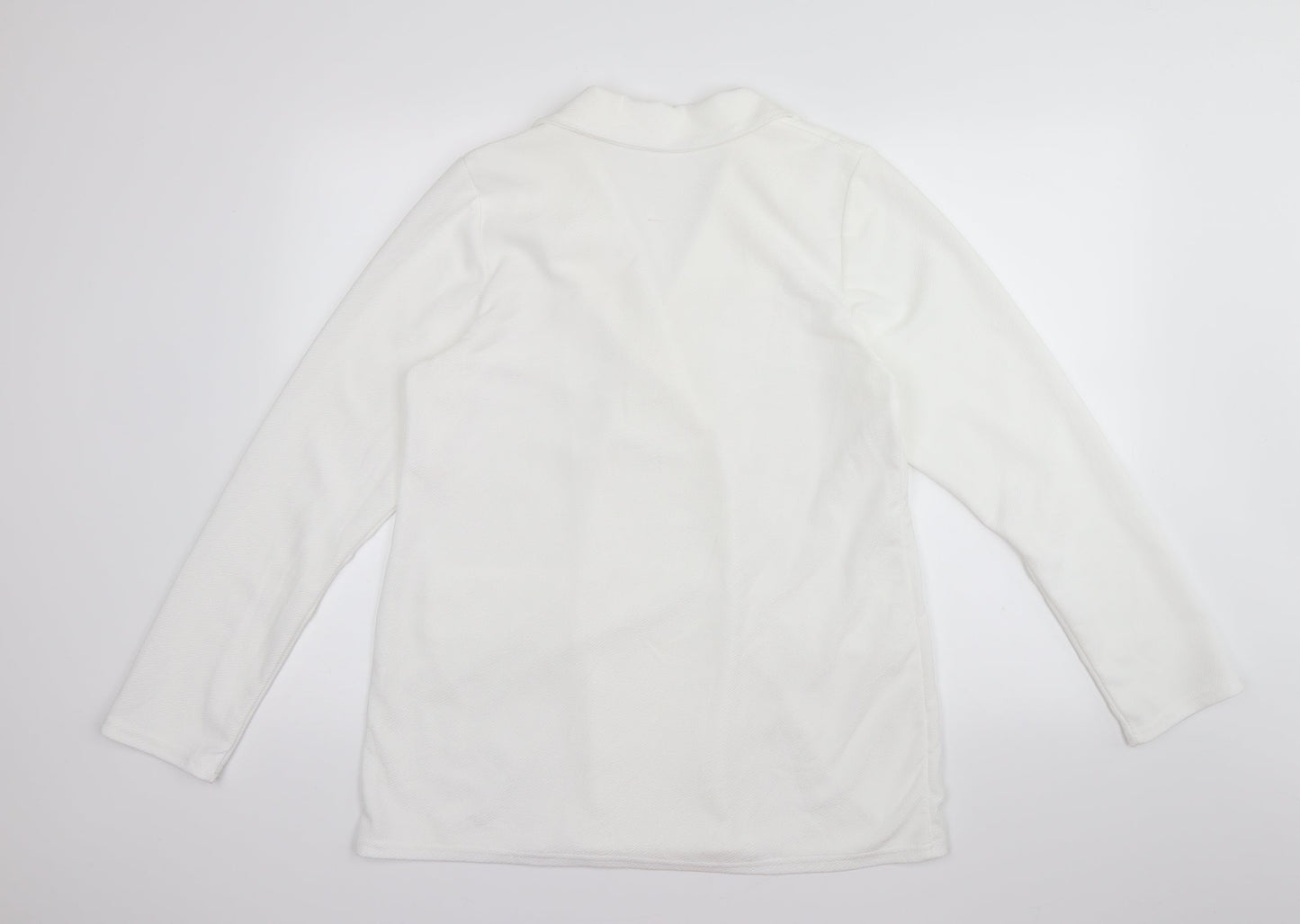 Preworn Womens White    Jacket Size M  - lightweight