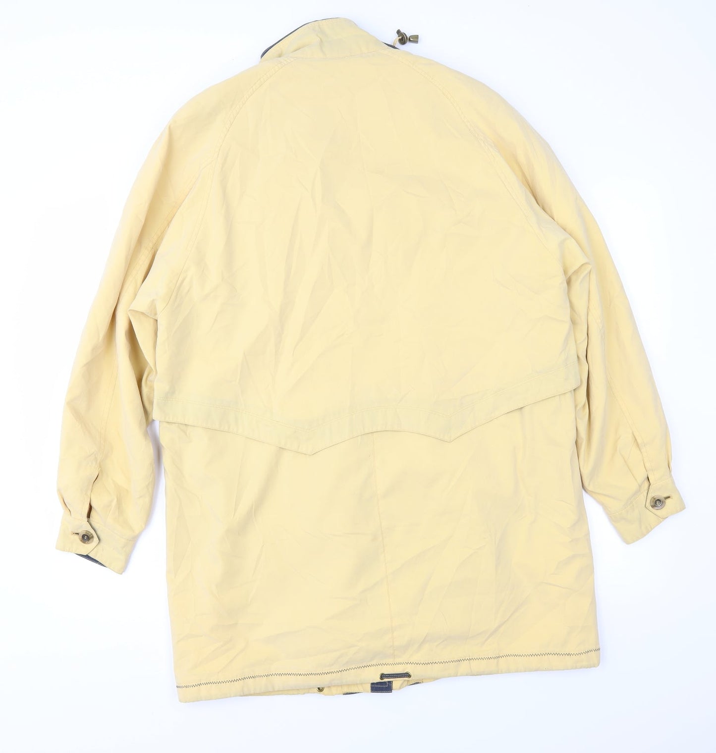 Astraka Womens Yellow   Overcoat Coat Size 14