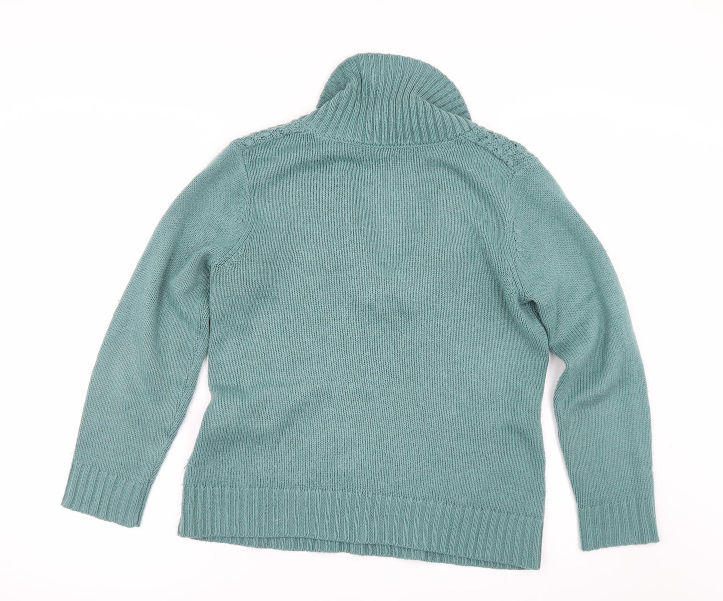 BM Womens Green   Pullover Jumper Size S