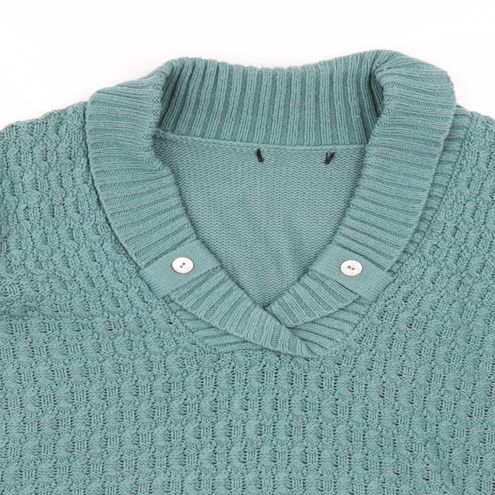 BM Womens Green   Pullover Jumper Size S
