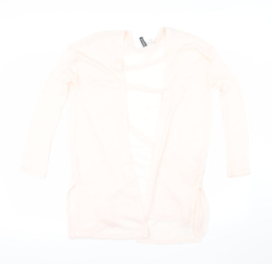 H&M Womens Pink   Cardigan Jumper Size S