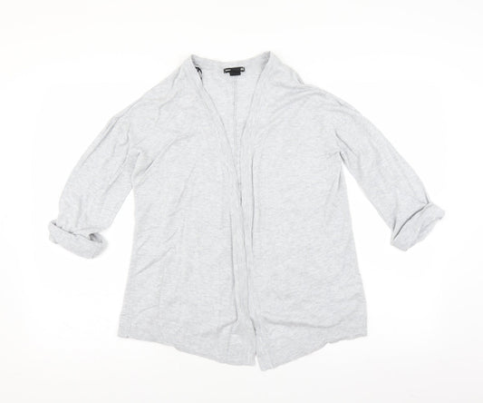 H&M Womens Grey   Cardigan Jumper Size S
