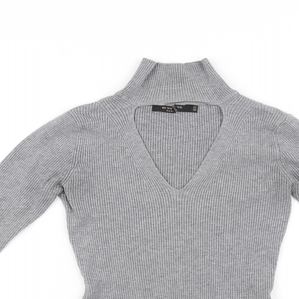 in vogue Paris  Womens Grey   Jumpsuit One-Piece Size XS