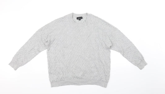 Topshop Womens Grey   Pullover Jumper Size 8