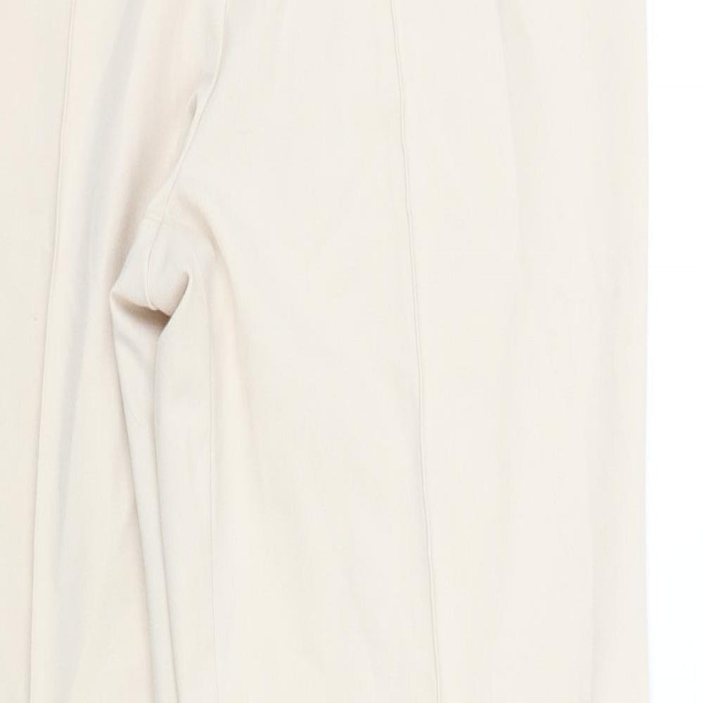 EWM Womens Beige   Trousers  Size 14 L31 in