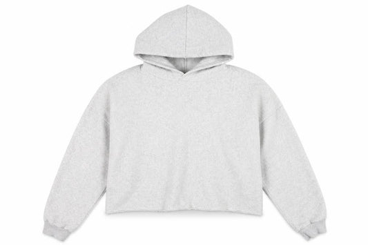 PRETTYLITTLETHING Womens Grey   Pullover Hoodie Size S