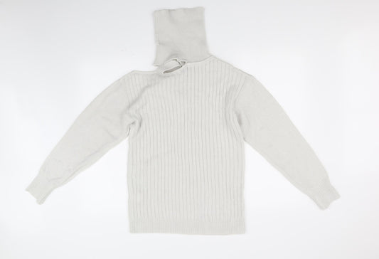 MissLook Womens Beige   Pullover Jumper Size S