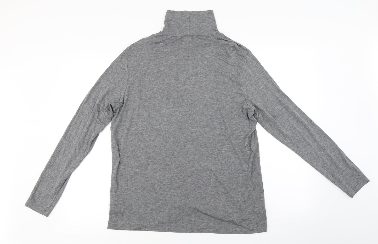 H&M  Womens Grey   Basic T-Shirt Size L