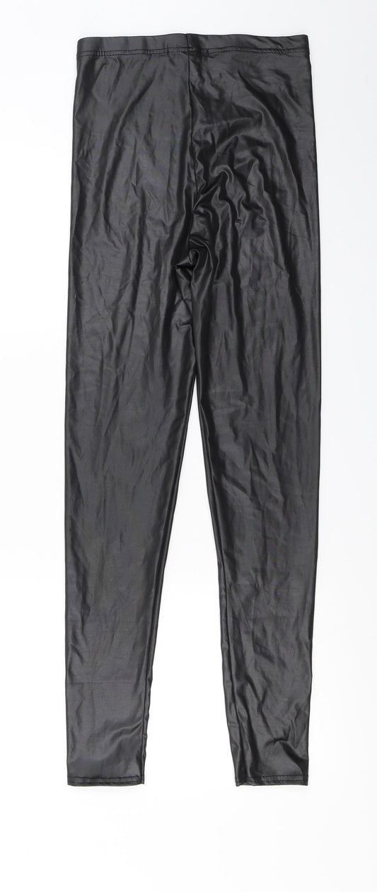 Femme Luxe  Womens Black   Jegging Trousers Size 8 L29 in