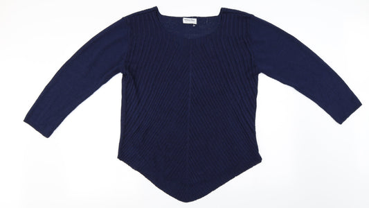 Abbey Bay  Womens Blue   Pullover Jumper Size L