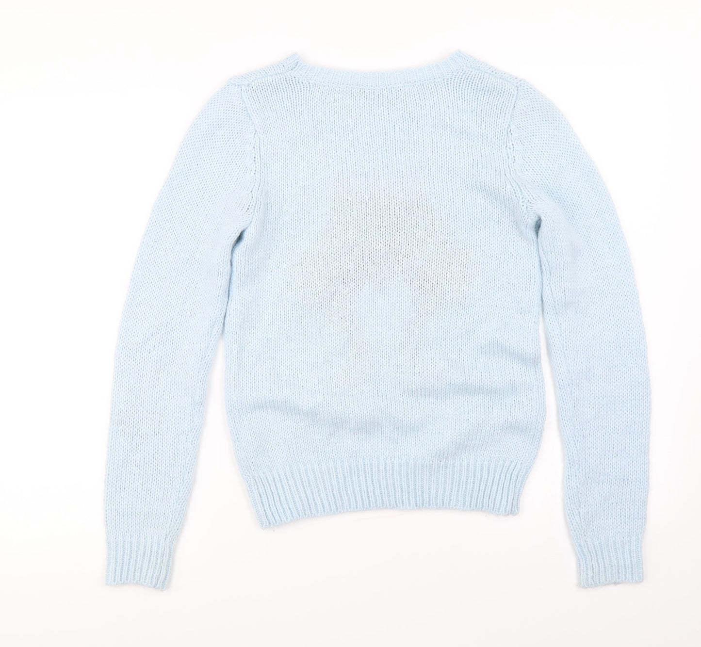 Dorothy Perkins  Womens Blue   Pullover Jumper Size 6  - Bird pattern