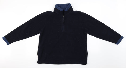 Marks and Spencer  Womens Blue   Henley Jumper Size 14