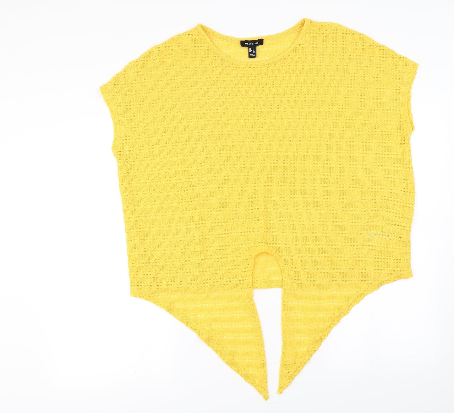New Look  Womens Yellow   Pullover Jumper Size L