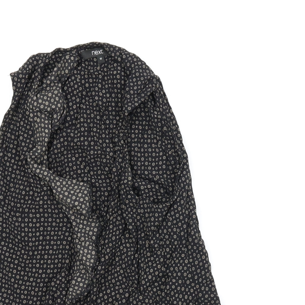 NEXT Womens Black   Basic Blouse Size 10