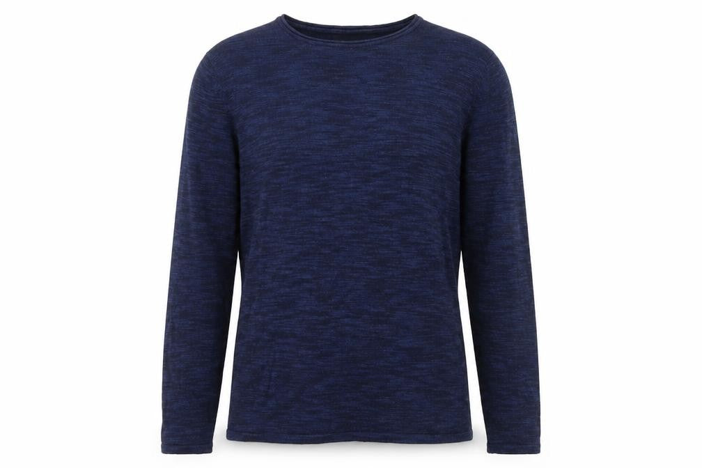 Front view of Next women’s blue jumper, size M
