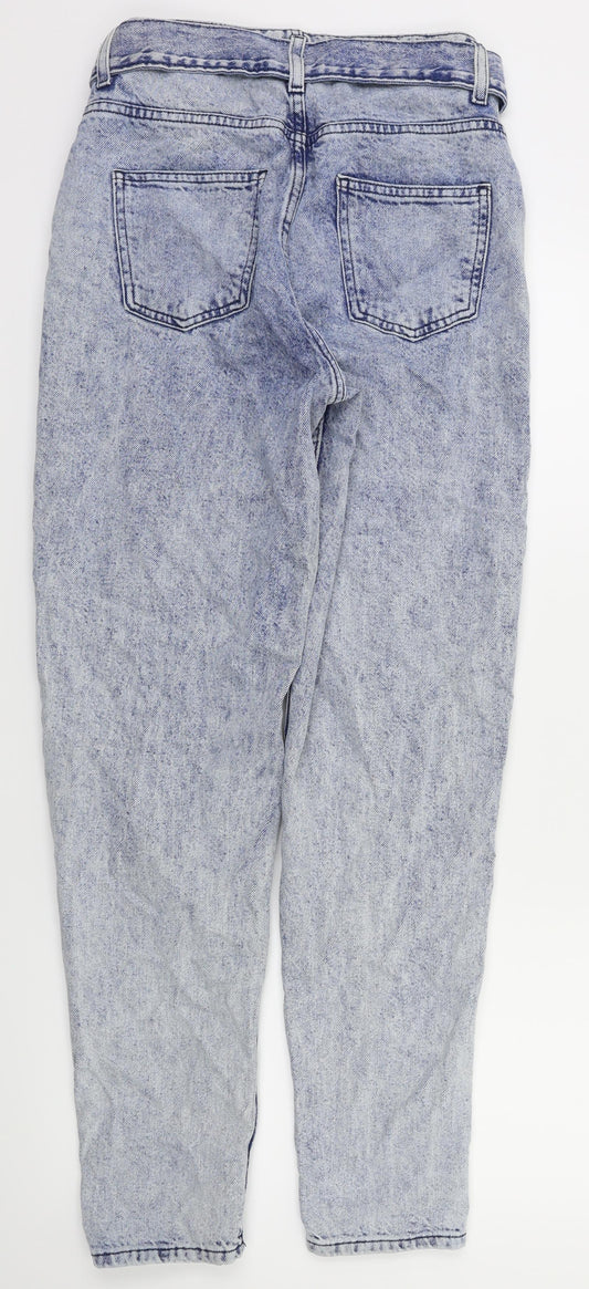 denim &co Womens Blue   Straight Jeans Size 6 L29 in