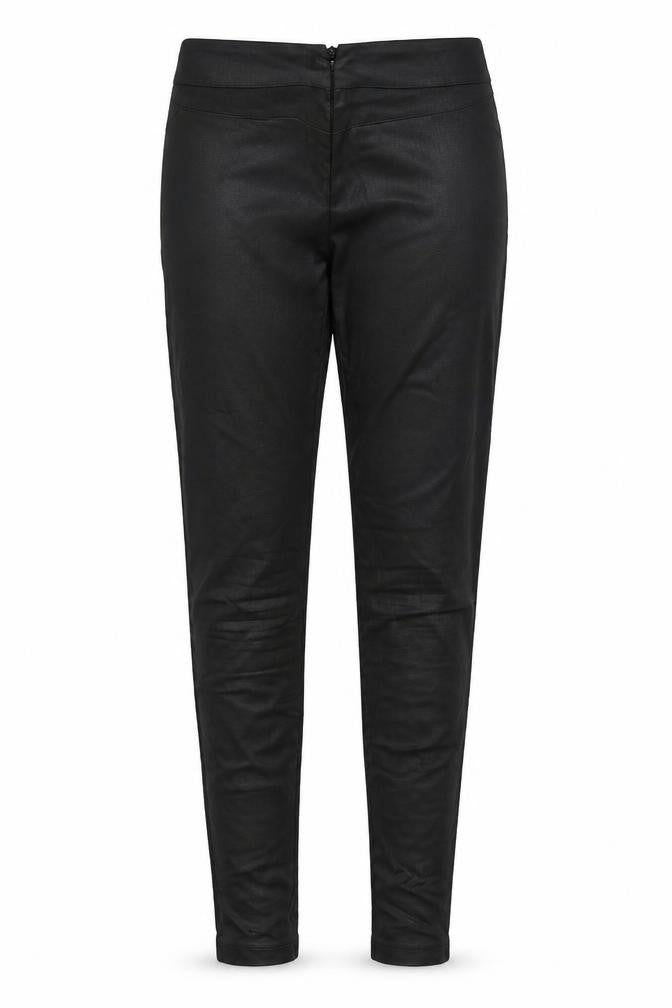 Front view of F c jeans women’s black jegging jeans, size UK 12, 28-inch leg