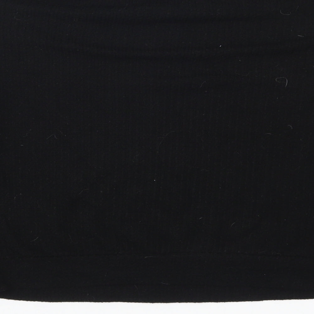 New Look Womens Black   Pullover Sweatshirt Size M