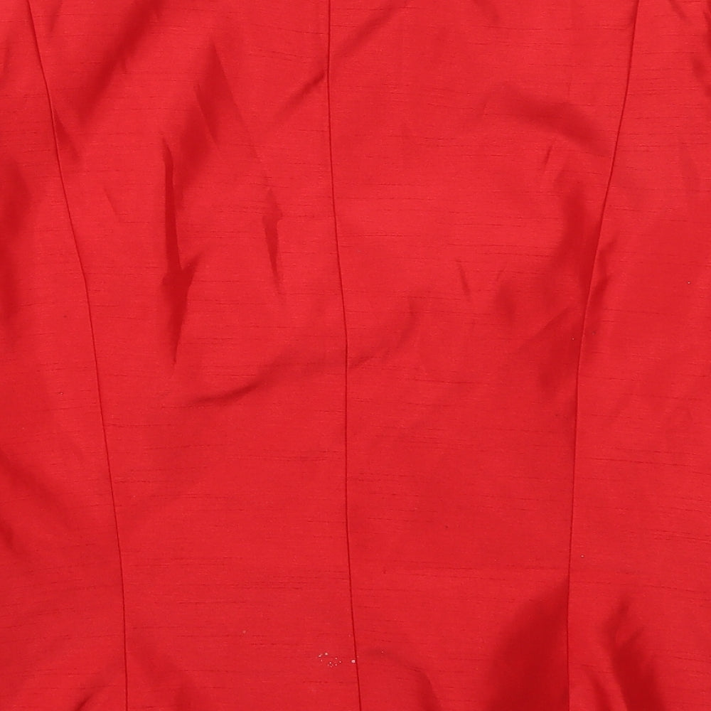 Roman Womens Red   Jacket Coat Size 14