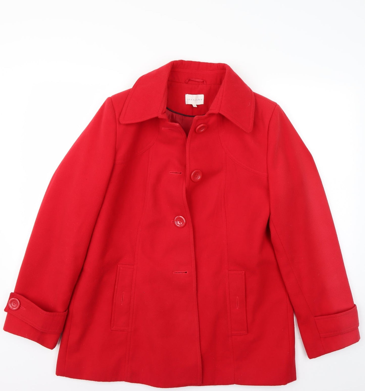 Lakelands Womens Red   Jacket Coat Size 12