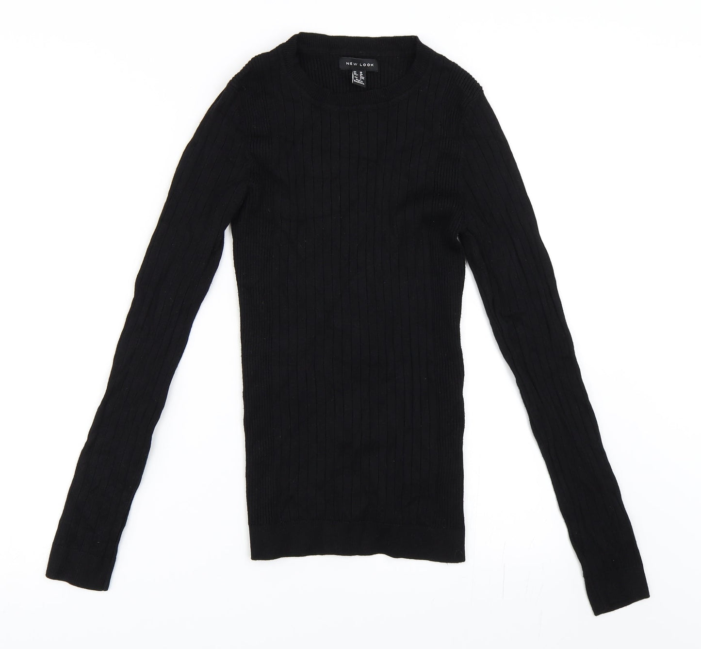 New Look Womens Black   Pullover Jumper Size 10