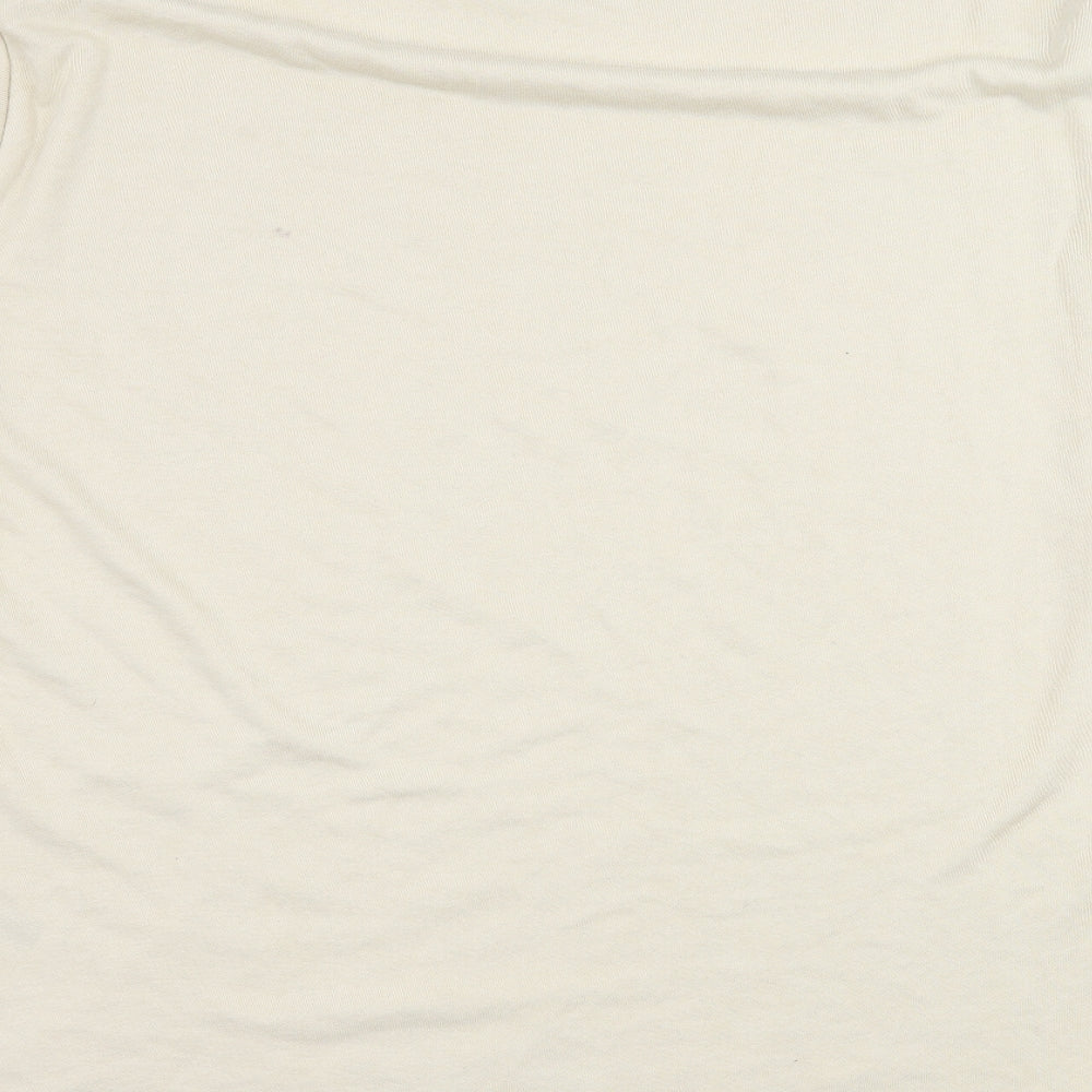 ASOS Womens Ivory  Jersey Pullover Sweatshirt Size M