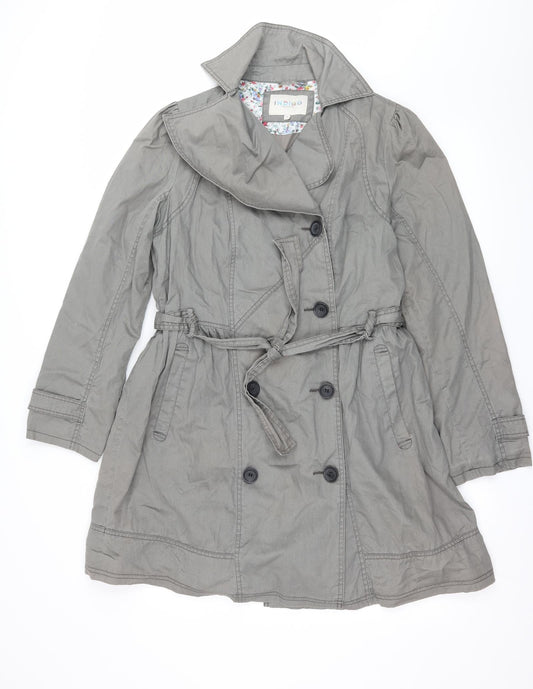Marks and Spencer Womens Grey   Overcoat Coat Size 12