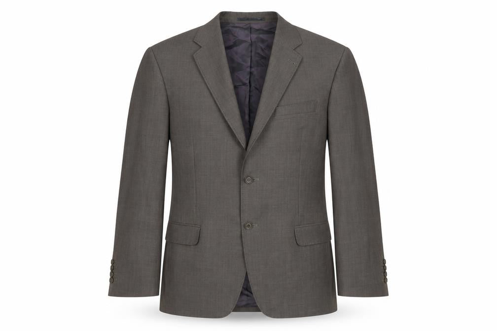 Front view of Next men’s brown jacket suit jacket, size L