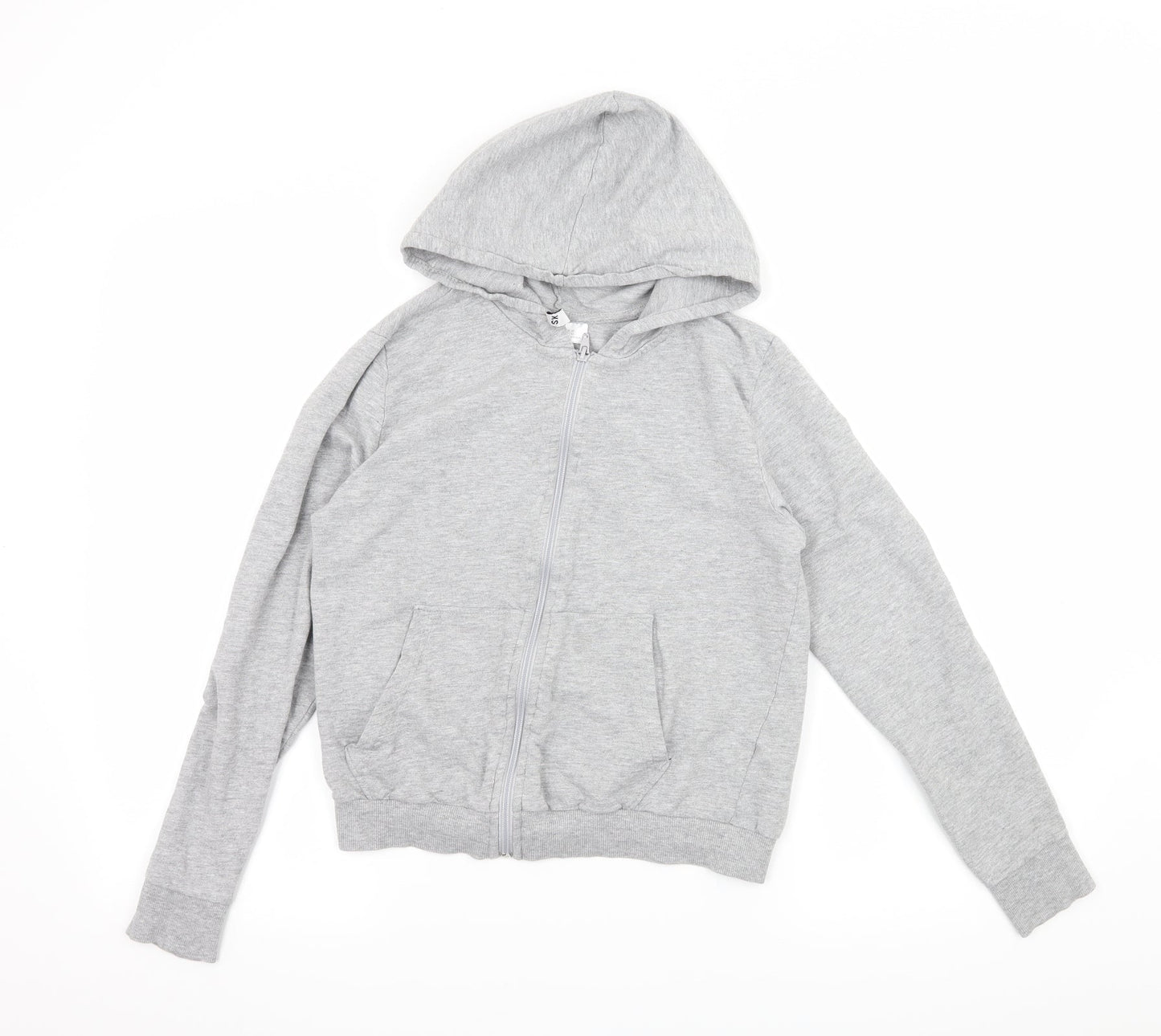 Divided by H&M Womens Grey  Jersey Full Zip Hoodie Size XS