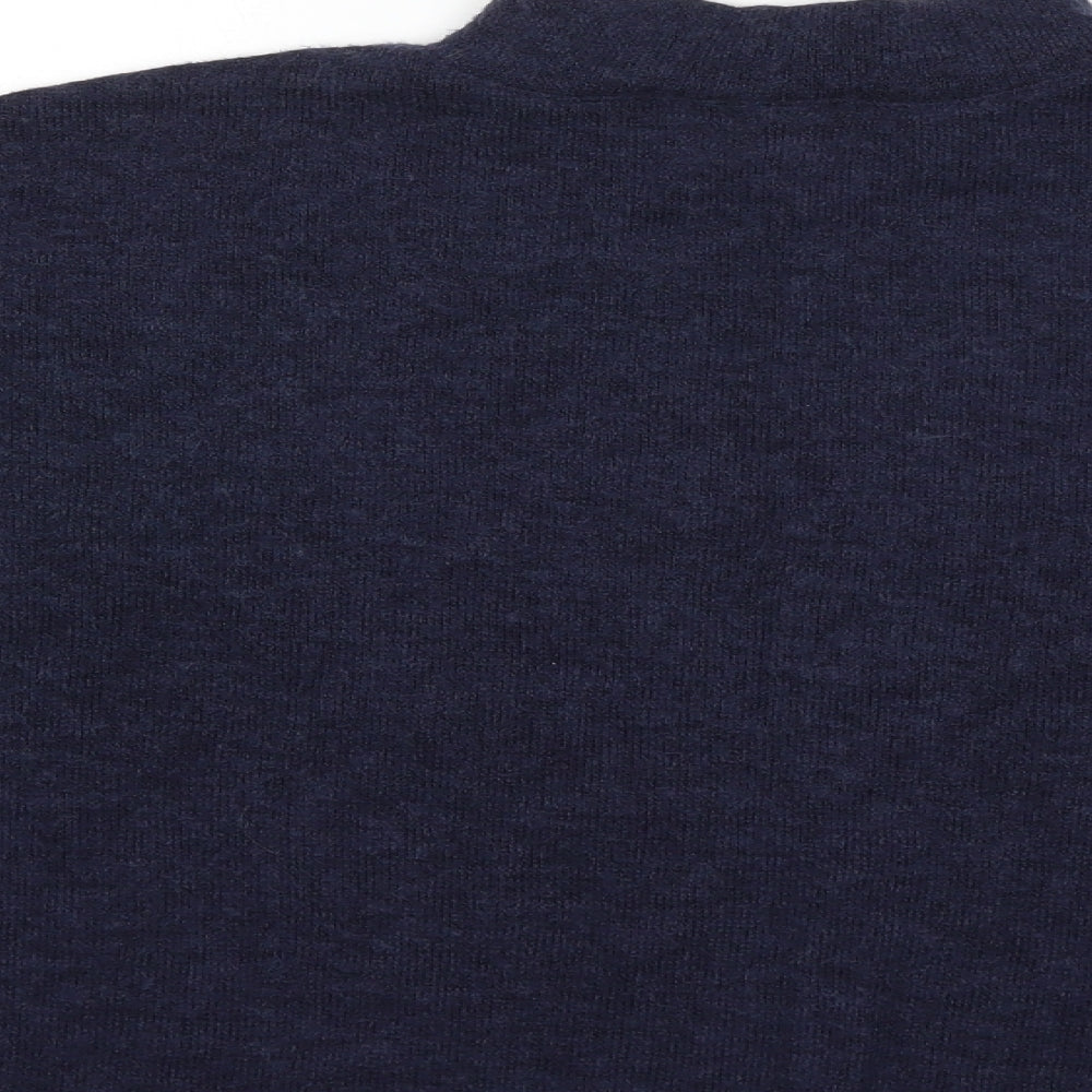 H&M Womens Blue  Knit Pullover Jumper Size XS