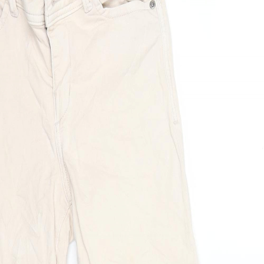 Lindex Womens Beige  Denim Skinny Jeans Size 10 L25 in