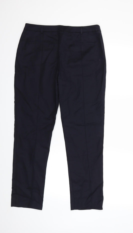 Oasis Womens Blue   Trousers  Size 12 L27 in