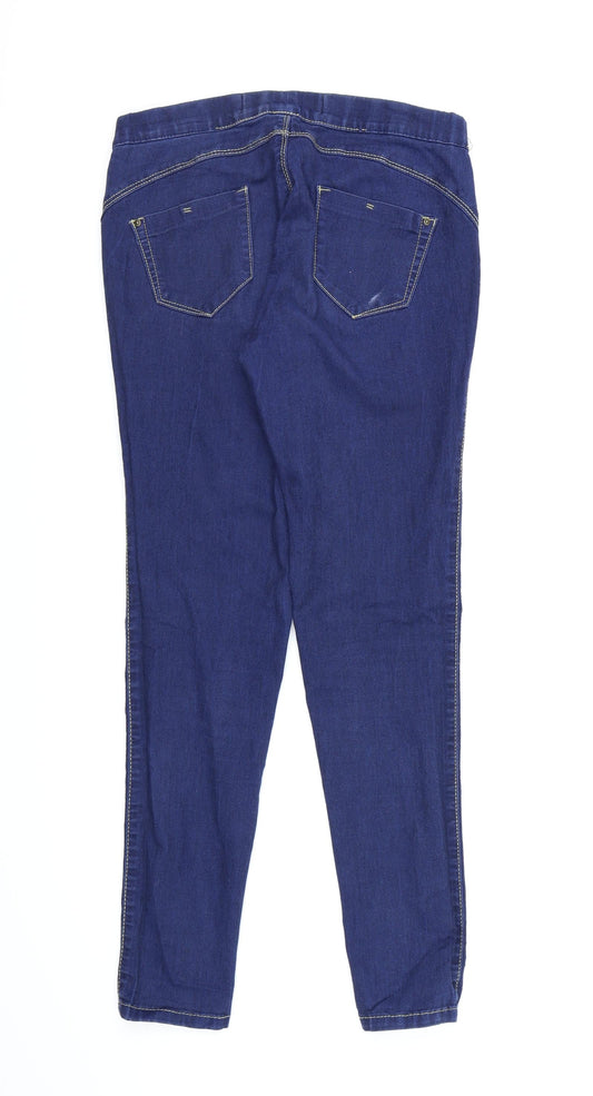 Denim co Womens Blue  Denim Jegging Jeans Size 10 L27 in