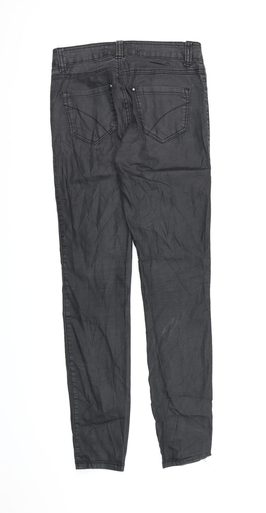 New Look Womens Black  Denim Skinny Jeans Size 6 L30 in