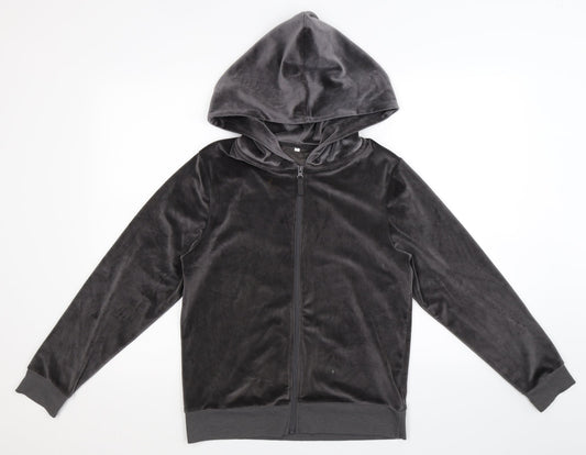 Debenhams Womens Grey   Full Zip Hoodie Size 8