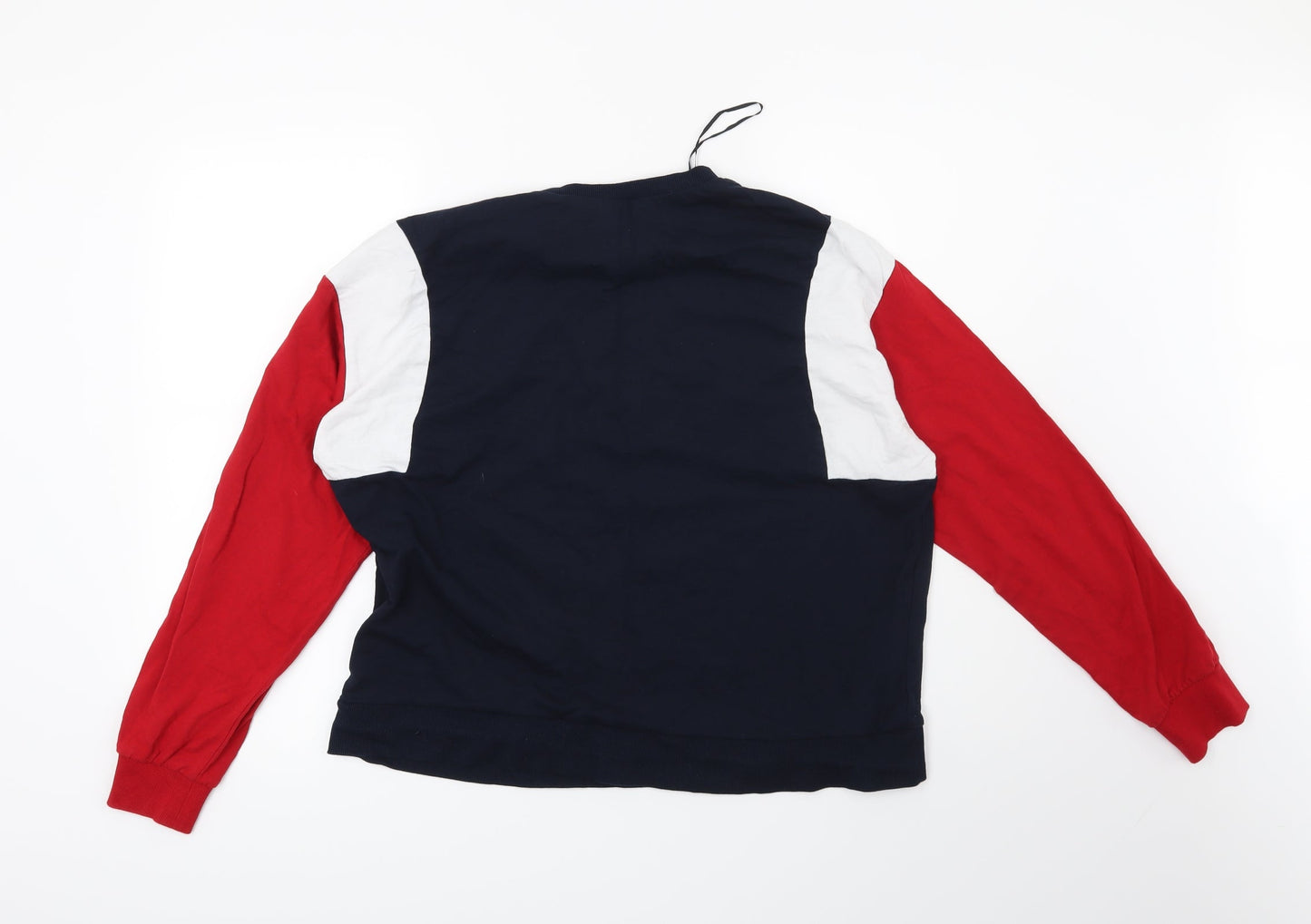 H&M Womens Blue   Pullover Sweatshirt Size L