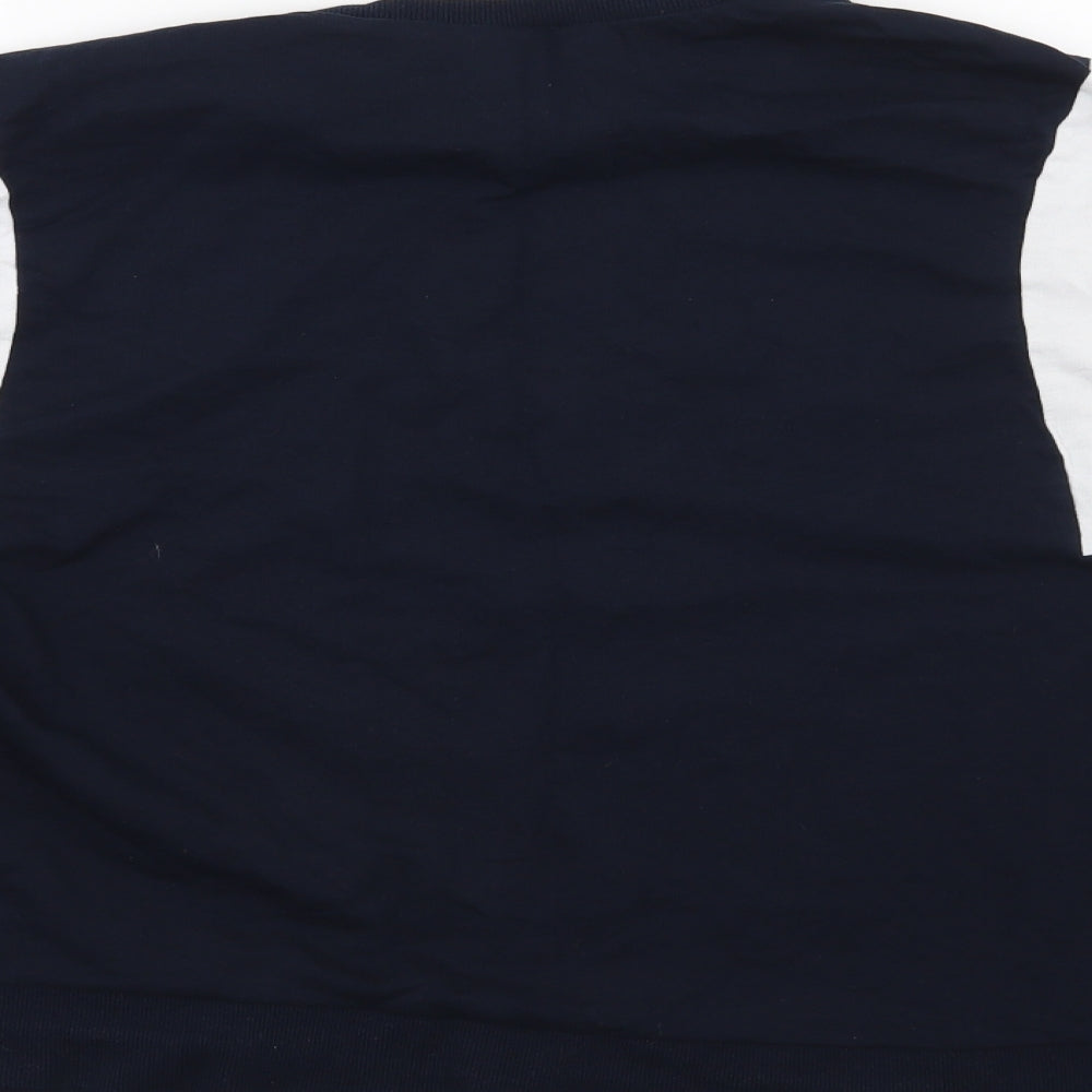 H&M Womens Blue   Pullover Sweatshirt Size L