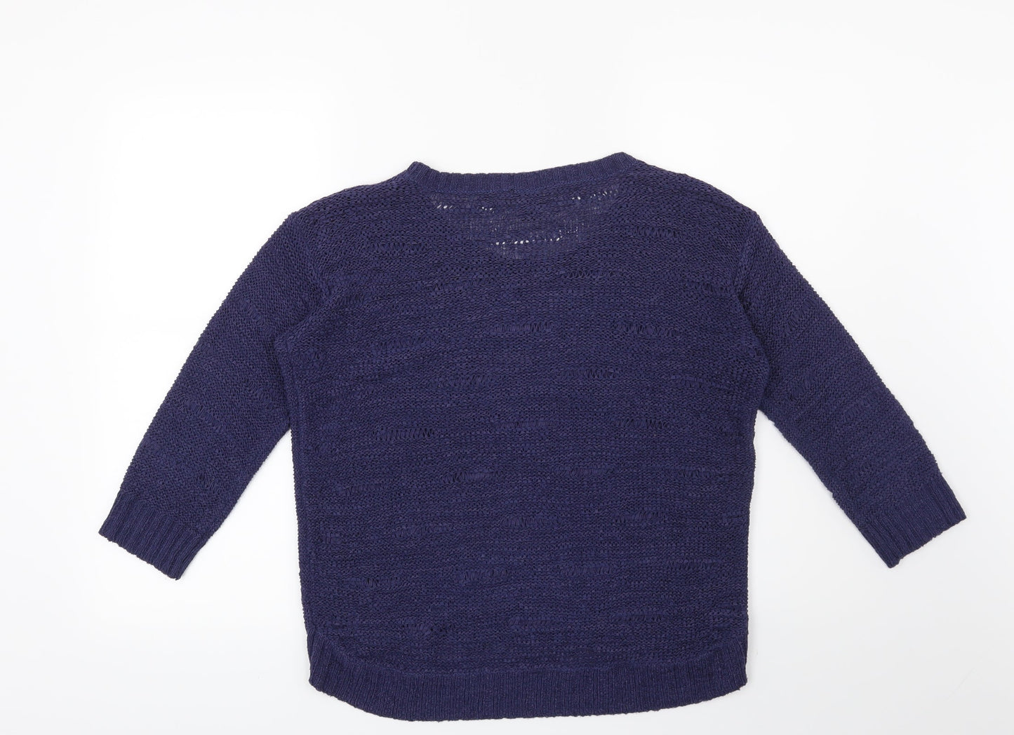 H&M Womens Blue   Pullover Jumper Size S