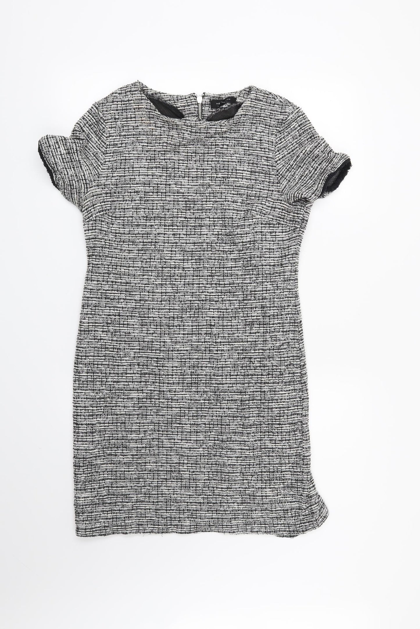 New Look Womens Black Geometric  Shift  Size 10
