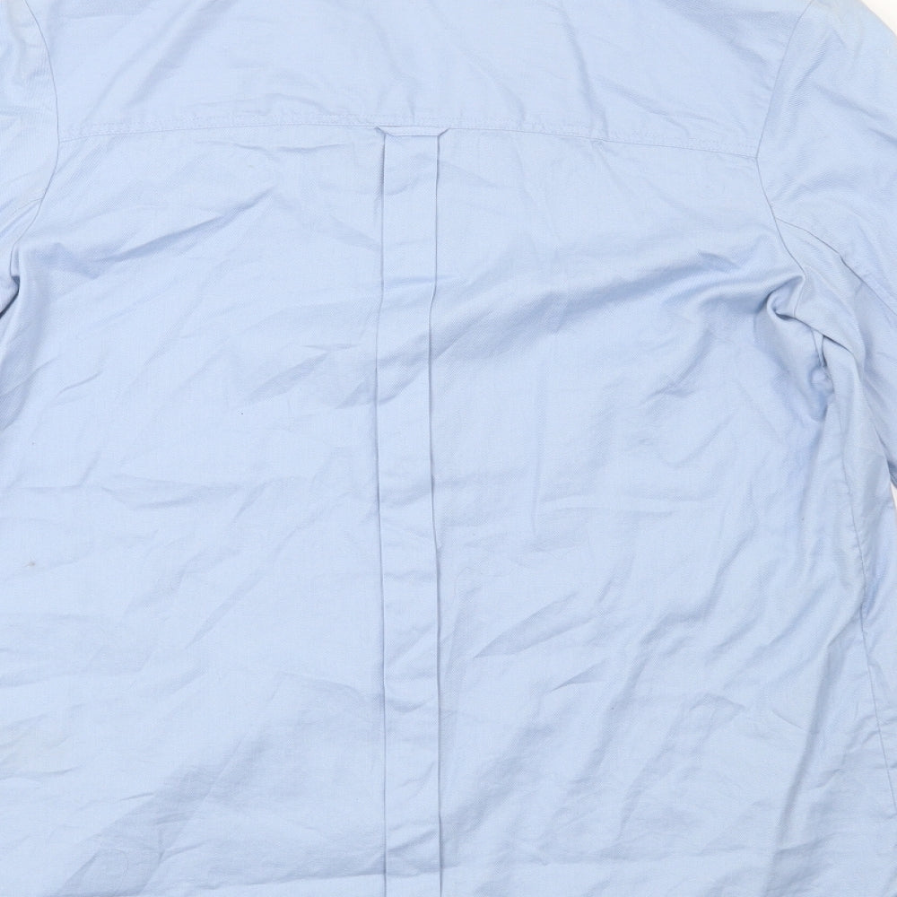 NEXT Womens Blue   Basic Button-Up Size 12
