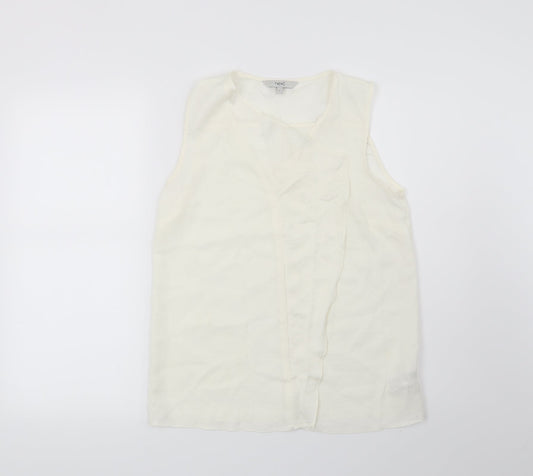 NEXT Womens Beige   Basic Blouse Size 8