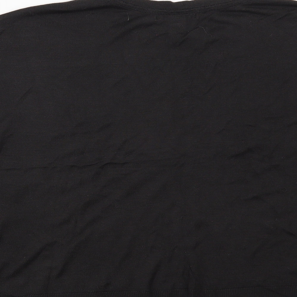 H&M Womens Black   Pullover Jumper Size S