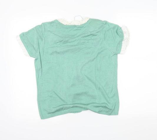 M&S Womens Green   Tunic Jumper Size 14