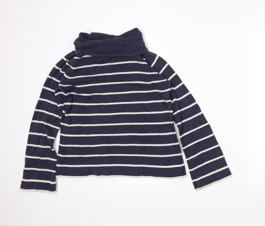 Garfield & Marks Womens Blue Striped  Pullover Jumper Size 14