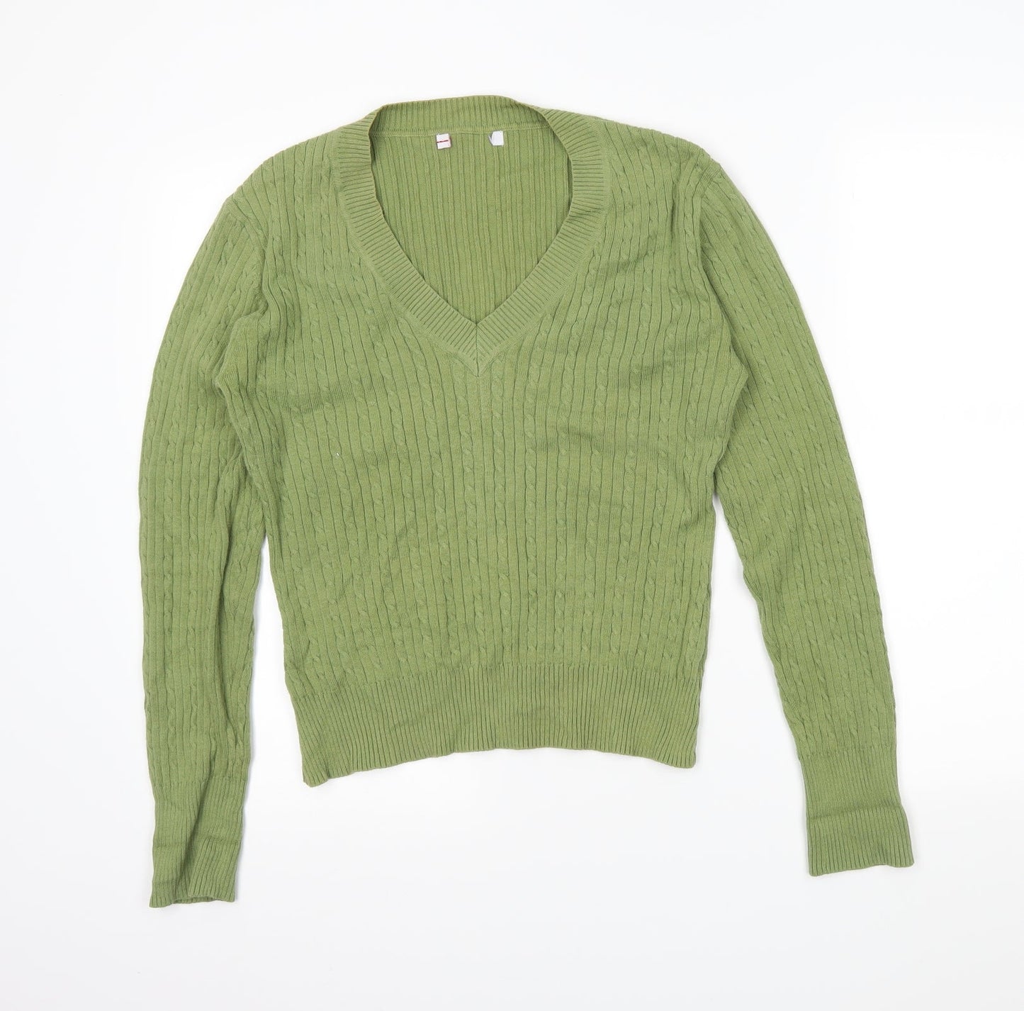 Preworn Womens Green   Pullover Jumper Size 14