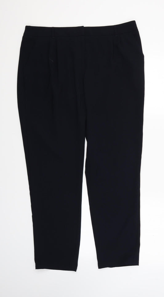 NEXT Womens Blue   Trousers  Size 14 L27.5 in