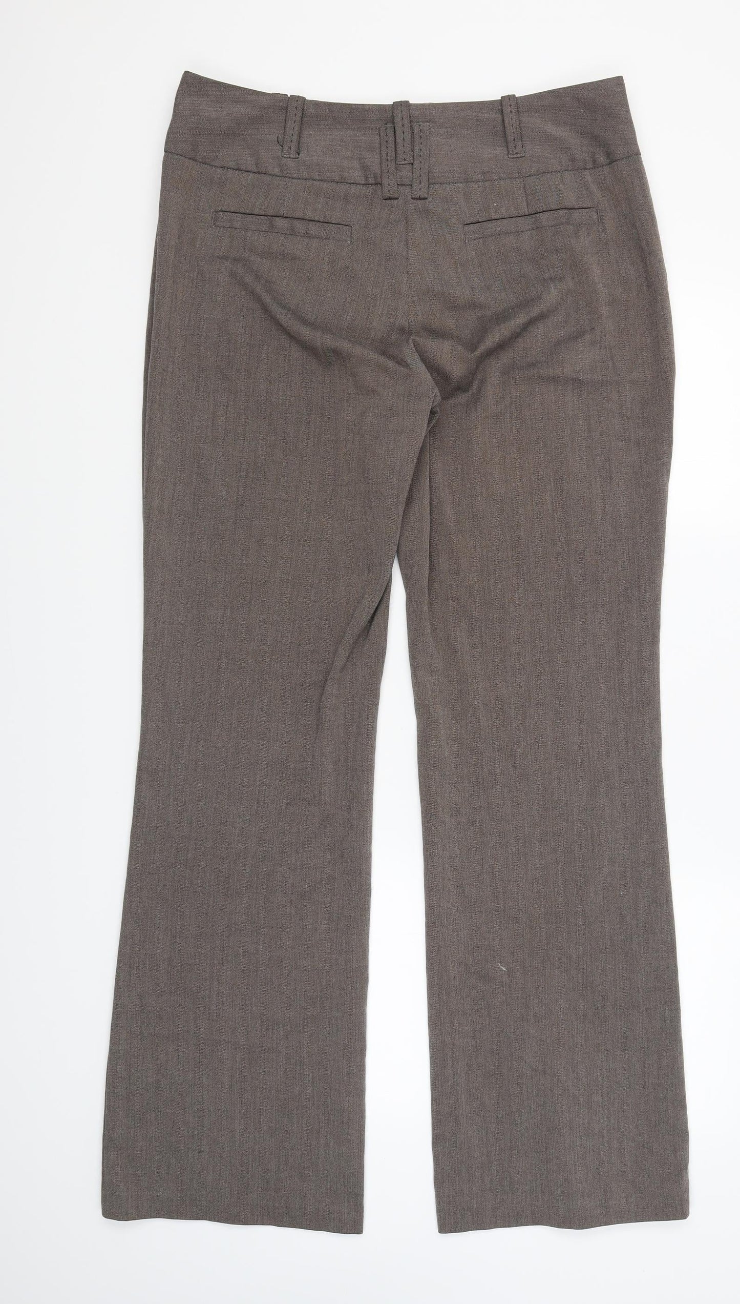 NEXT Womens Brown   Trousers  Size 14 L32 in