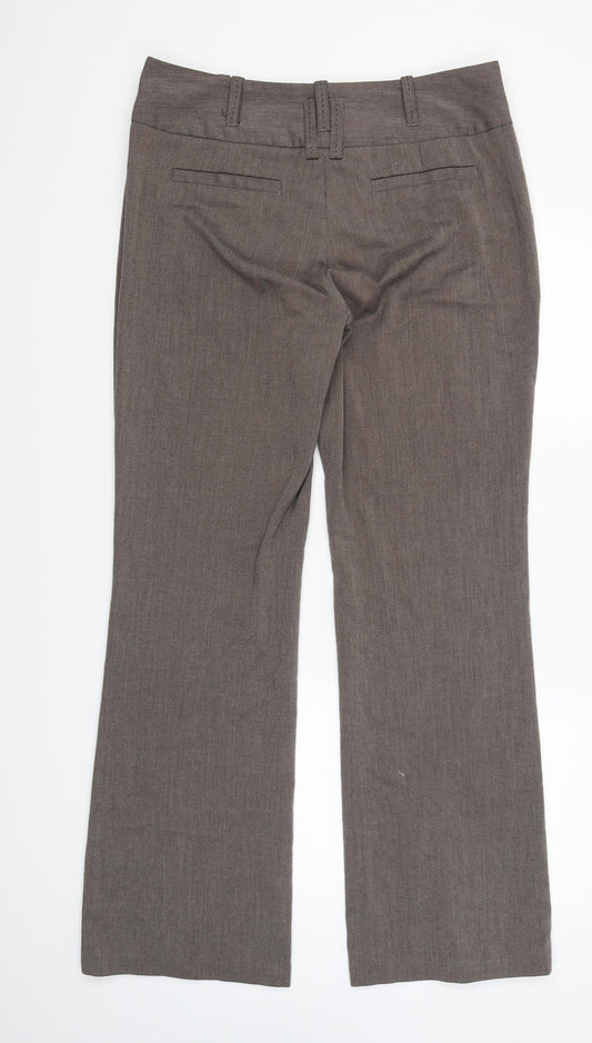 NEXT Womens Brown   Trousers  Size 14 L32 in